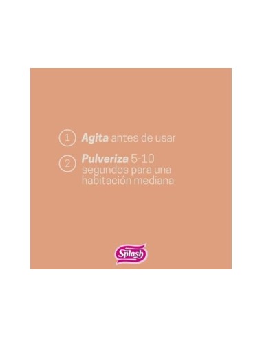 AMBIENTADOR SPRAY SPLASH AROMA VAINILLA BOTE 300 ML