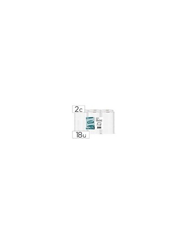 PAPEL HIGIENICO AMOOS JUMBO INDUSTRIAL 2 CAPAS 30G/M2 PQ.DE 18 ROLLOS