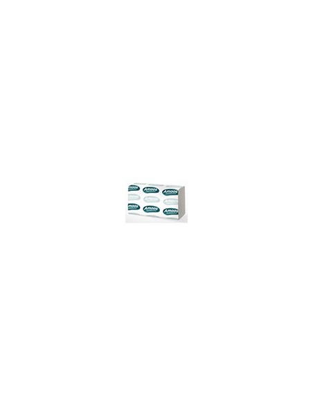 TOALLA SECAMANOS AMOOS INDUSTR 2 CAPAS 32G/M2 21X22 CM 20 PQ. 142 UD.