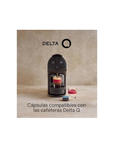 CAFE DELTA Q DESCAFEINADO CAPSULAS XL MONODOSIS INTENSIDAD 1