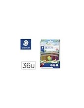 LAPICES COLORES STAEDTLER WOPEX ECOLOGICO 36 COLORES C.CARTON 2
