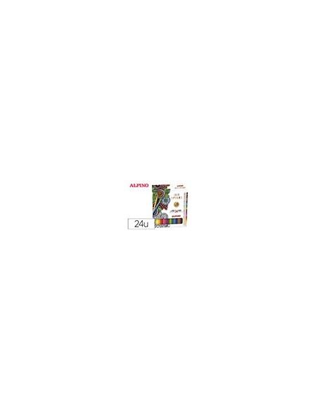 LAPICES ALPINO EXPERIENCE MINA COMP. 3,3MM CAJA CARTËN 24 UD.COL.