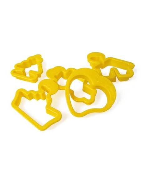JUEGO JOVI RODILLO PLASTILINA+12 MOLDES FORMAS SURTIDAS