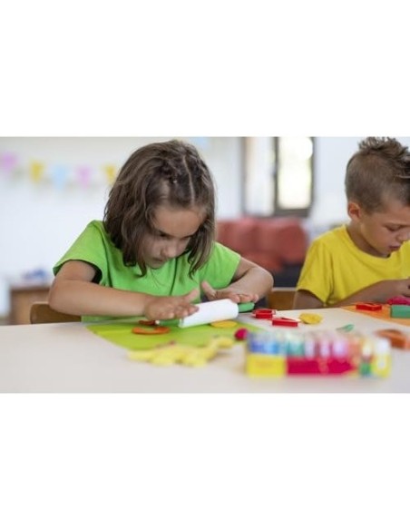 JUEGO JOVI RODILLO PLASTILINA+12 MOLDES FORMAS SURTIDAS