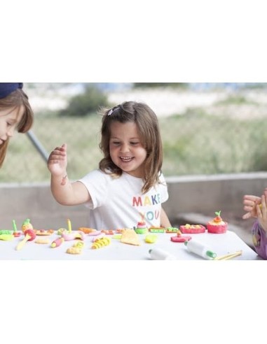 JUEGO JOVI RODILLO PLASTILINA+12 MOLDES FORMAS SURTIDAS