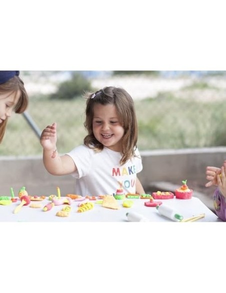 JUEGO JOVI RODILLO PLASTILINA+12 MOLDES FORMAS SURTIDAS
