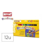 TEMPERA SOLIDA BARRA INSTANT POCKET CAJA 12 COL.SURT.10521