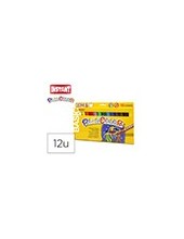 TEMPERA SOLIDA BARRA INSTANT POCKET CAJA 12 COL.SURT.10521 2