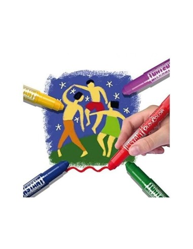 TEMPERA SOLIDA BARRA INSTANT POCKET CAJA 12 COL.SURT.10521