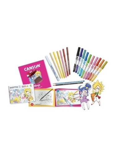 SET CREATIVO GIOTTO ART LAB MANGA