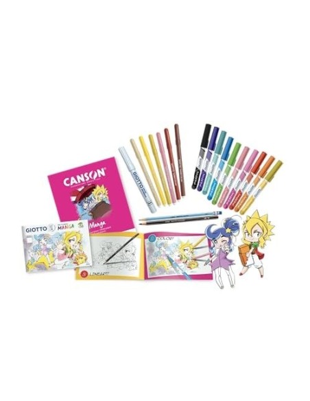 SET CREATIVO GIOTTO ART LAB MANGA