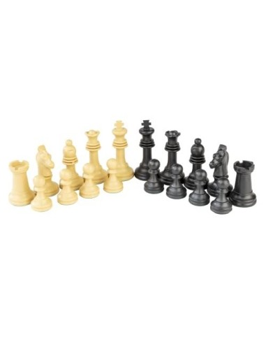 AJEDREZ FALOMIR STAUNTON Nº4 FIGURAS PLÁSTICO