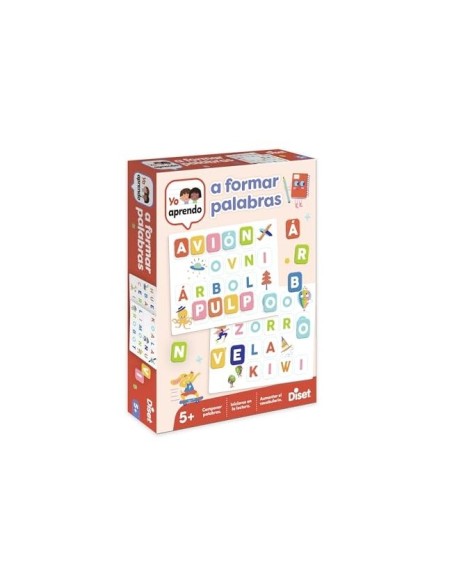 JUEGO DISET DIDACTICO FORMAR PALABRAS