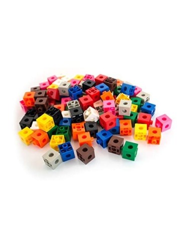 JUEGO MINILAND 100 CUBOS 2 CM JUEGOS MATEMATICOS 125X150X125MM