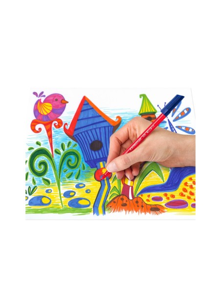 ROTULADOR STAEDTLER NORIS CL UB ESTUCHE 10 COL.