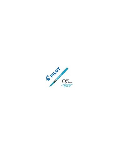 ROTULADOR PILOT PUNTA AGUJA V-5 AZUL CLARO 0.5 MM