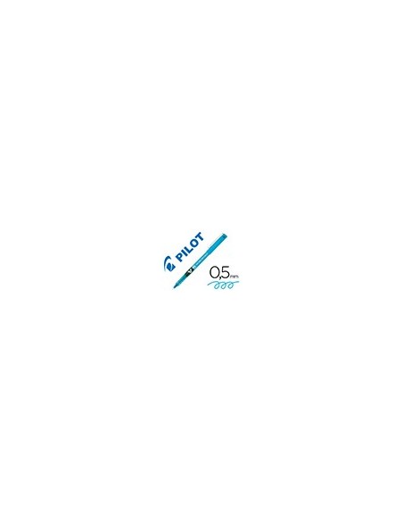 ROTULADOR PILOT PUNTA AGUJA V-5 AZUL CLARO 0.5 MM