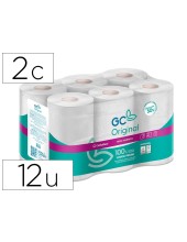 PAPEL HIGIENICO OLIMPIC 2 CAPAS PAQUETE DE 12 ROLLOS