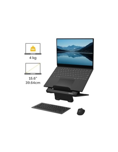 SOPORTE ELEVADOR FELLOWES BREYTA PARA PORTATIL 14" PLASTICO RECICLADO