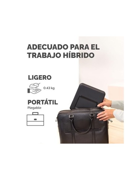 SOPORTE ELEVADOR FELLOWES BREYTA PARA PORTATIL 14" PLASTICO RECICLADO