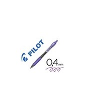 BOLIGRAFO PILOT G-2 VIO.TINTA GEL RETRACTIL SUJECION CAUCHO 2