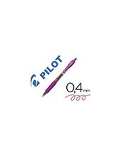 BOLIGRAFO PILOT G-2 ROSA TINTA GEL RETRACTIL SUJECION CAUCHO 2