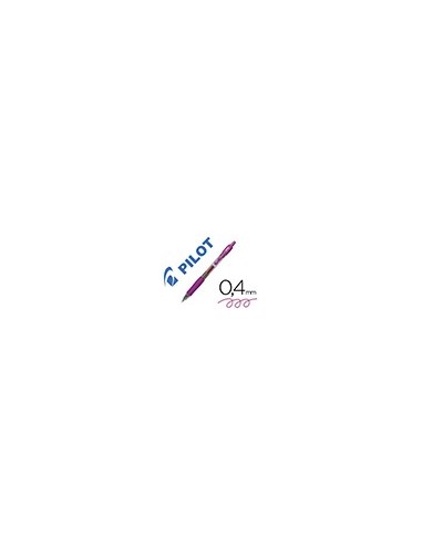 BOLIGRAFO PILOT G-2 ROSA TINTA GEL RETRACTIL SUJECION CAUCHO