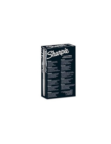 ROTULADOR SHARPIE PERM.FINO METALLIC PLATA