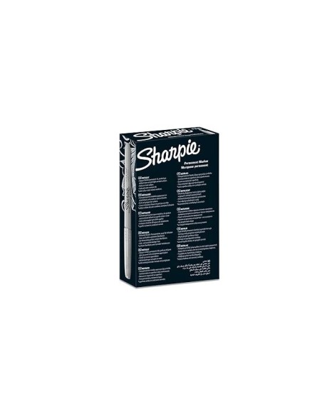 ROTULADOR SHARPIE PERM.FINO METALLIC PLATA