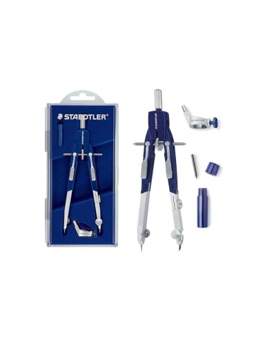 COMPAS STAEDTLER MICROMETRICO RUEDA CENTRAL ADAPTADOR TUBO MINAS