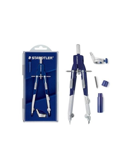 COMPAS STAEDTLER MICROMETRICO RUEDA CENTRAL ADAPTADOR TUBO MINAS