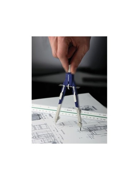 COMPAS STAEDTLER MICROMETRICO RUEDA CENTRAL ADAPTADOR TUBO MINAS