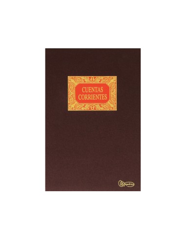 LIBRO MIQUELRIUS FL.100 H. CUENTAS CORRIENTES DEBE HABER Y SALDO