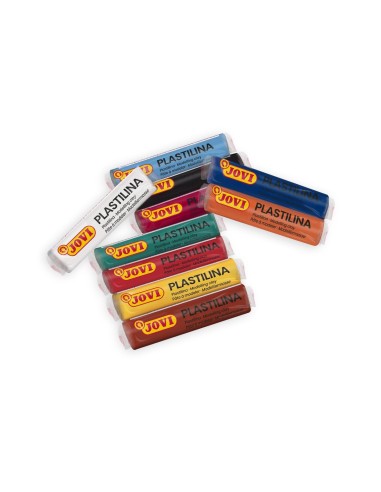 PLASTILINA JOVI ESTUCHE 10 BARRAS