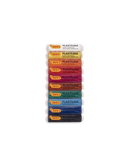 PLASTILINA JOVI ESTUCHE 10 BARRAS