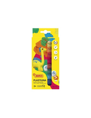 PLASTILINA JOVI ESTUCHE 10 BARRAS