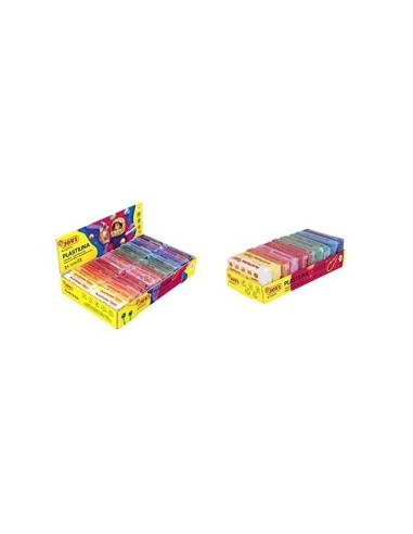 PLASTILINA JOVI 70 SURTIDA TAMAÑO PEQUEÑO CAJA 30 UDS.