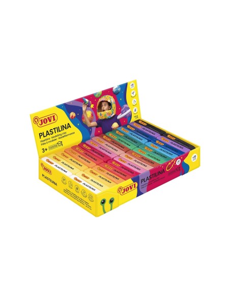 PLASTILINA JOVI 70 SURTIDA TAMAÑO PEQUEÑO CAJA 30 UDS.