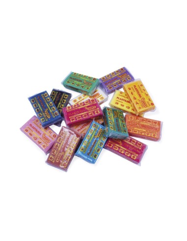 PLASTILINA JOVI 70 SURTIDA TAMAÑO PEQUEÑO CAJA 30 UDS.