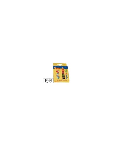PLASTILINA JOVI ESTUCHE 6 UDS.