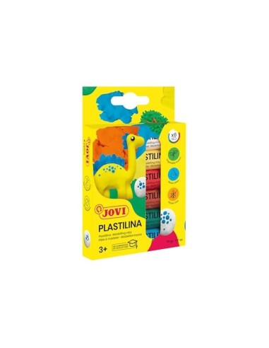 PLASTILINA JOVI ESTUCHE 6 UDS.