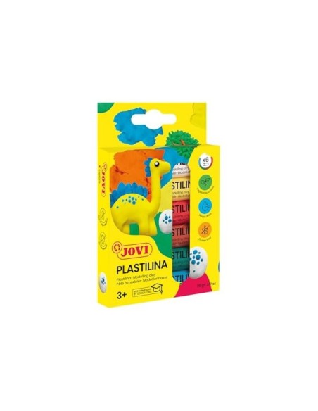 PLASTILINA JOVI ESTUCHE 6 UDS.