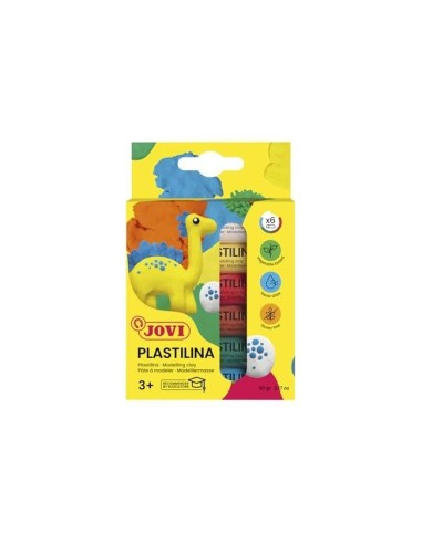 PLASTILINA JOVI ESTUCHE 6 UDS.