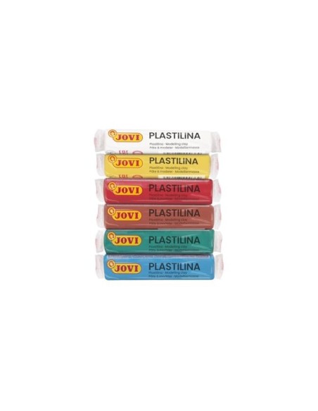 PLASTILINA JOVI ESTUCHE 6 UDS.