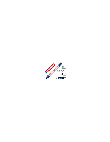 ROTULADOR EDDING MARCADOR PERM.3000 AZUL PUNTA RED.3 MM