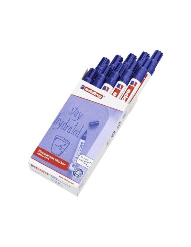 ROTULADOR EDDING MARCADOR PERM.3000 AZUL PUNTA RED.3 MM