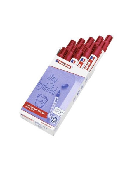 ROTULADOR EDDING MARCADOR PERM.3000 ROJO PUNTA RED.3 MM