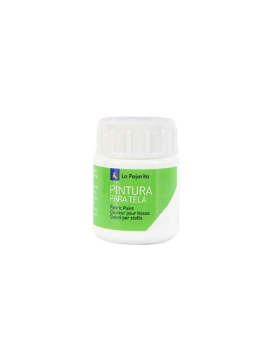 PINTURA TELA LA PAJARITA BLANCO 25 ML