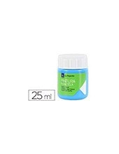 PINTURA TELA LA PAJARITA AZUL CYAN 25 ML 2