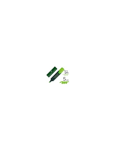 ROTULADOR FABER FLUOR 48-63 VERDE